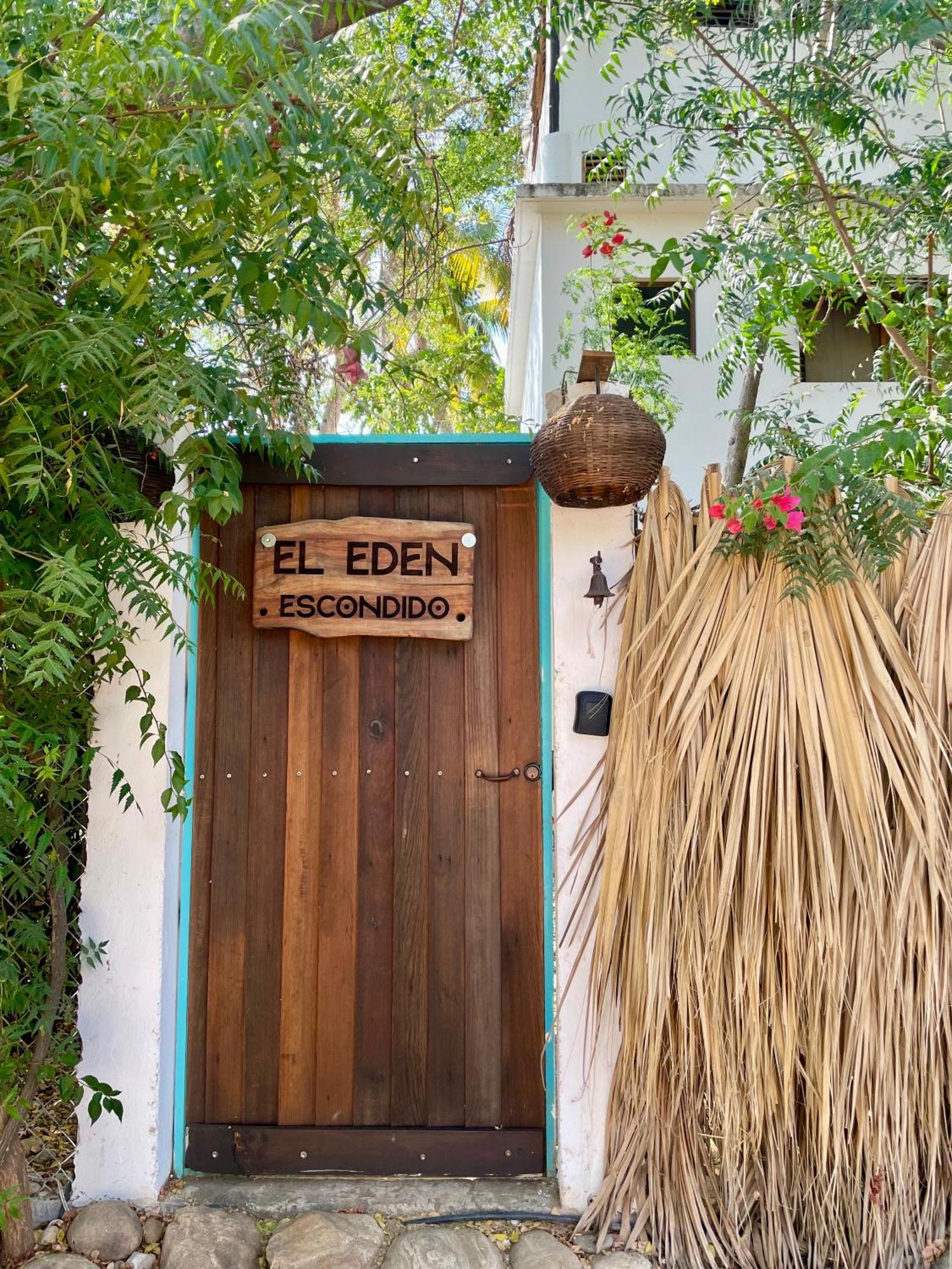 El Eden Escondido Hotell Puerto Escondido  Eksteriør bilde
